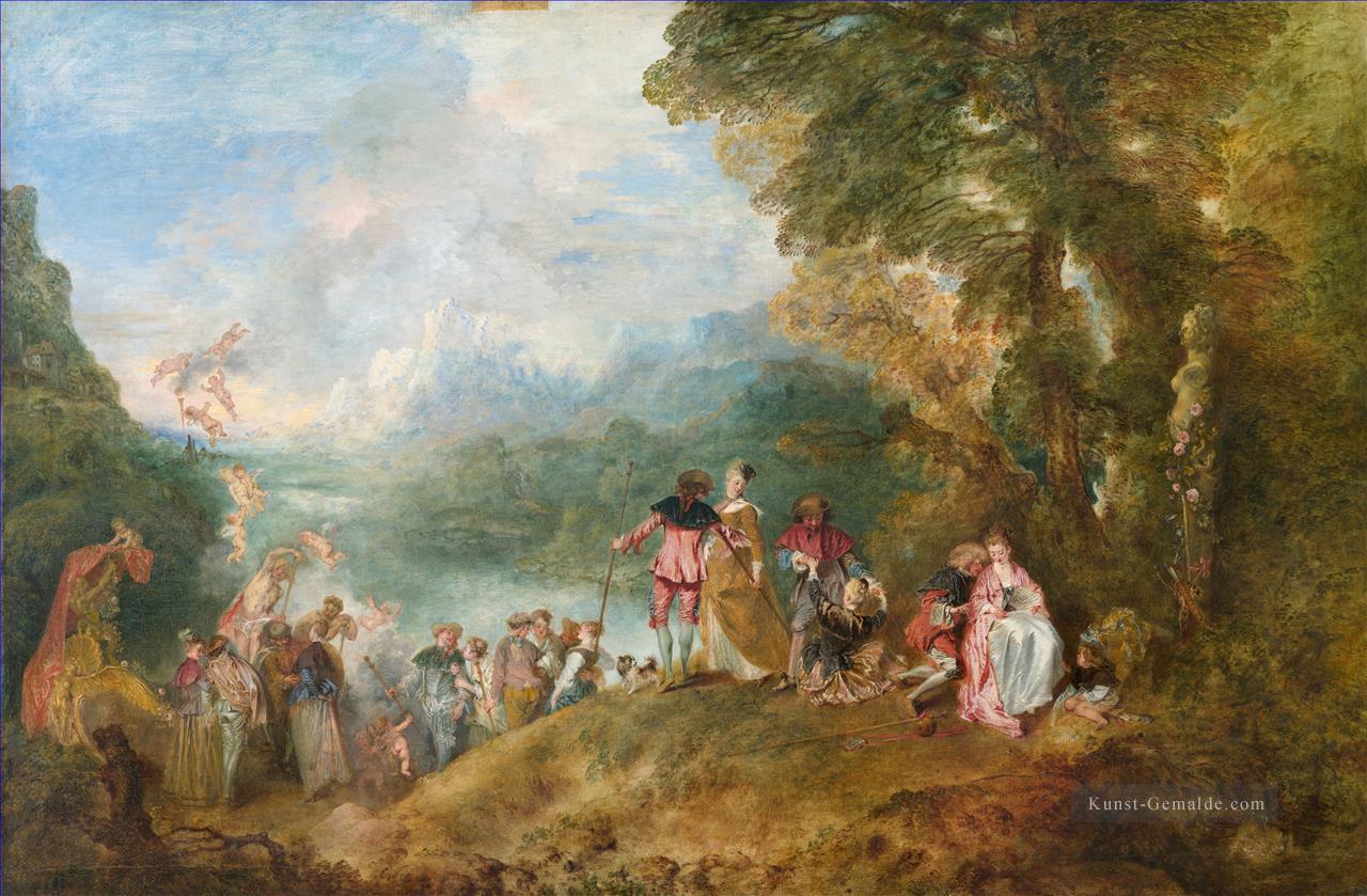 Einschiffung nach Kythera Jean Antoine Watteau Ölgemälde